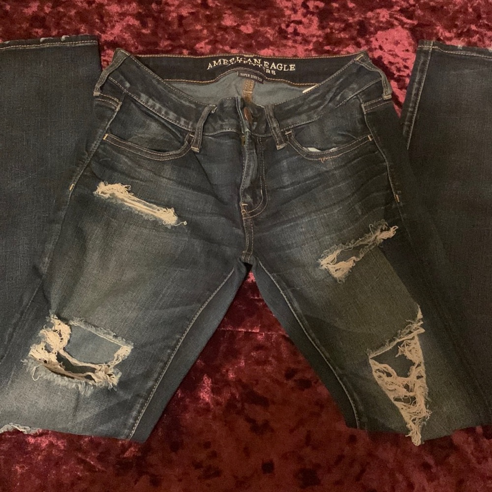 American Eagle Ripped Jeans